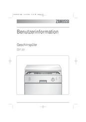Zanussi ZDF 201 Benutzerinformation