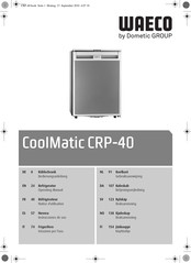 Dometic GROUP Waeco CoolMatic CRP-40 Bedienungsanleitung