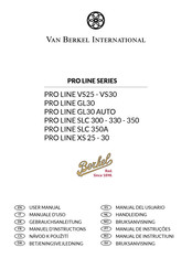 Van Berkel International PRO LINE GL30 Gebrauchsanleitung