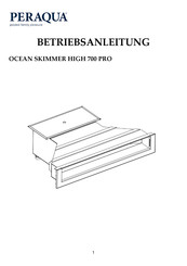 Peraqua OCEAN SKIMMER HIGH 700 PRO Betriebsanleitung