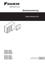 Daikin Altherma 3 M EBLA11D3W1 Betriebsanleitung