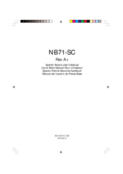 DFI NB71-SC Benutzerhandbuch