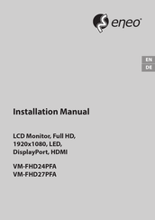 Eneo VM-FHD24PFA Installationsanleitung