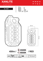 Xanlite EXPERT BL700R Benutzerhandbuch