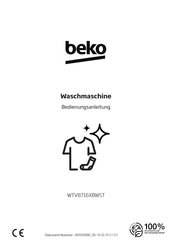 Beko WTV8716XBWST Bedienungsanleitung