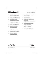 EINHELL CC-PO 1100/1 E Originalbetriebsanleitung