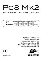 JB Systems Pc8 Mk2 Bedienungsanleitung