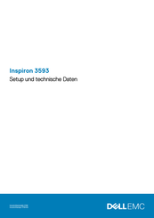 Dell Inspiron 3593 Einrichtung Und Technische Daten