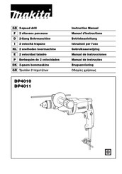 Makita DP4011X Betriebsanleitung