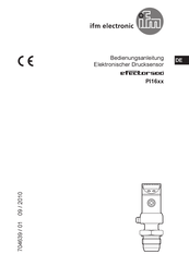IFM Electronic Efector500 PI1695 Bedienungsanleitung