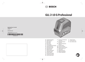 Bosch GLL 2-10 G Professional Originalbetriebsanleitung