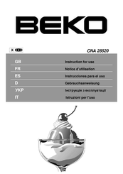 Beko CNA 28520 Gebrauchsanweisung