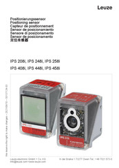 Leuze electronic IPS 458i Bedienungsanleitung