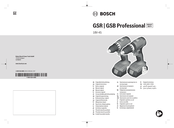 Bosch GSR 18V-45B Professional Originalbetriebsanleitung