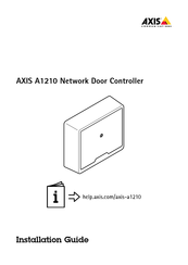 Axis Communications A1210 Installationsanleitung