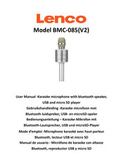 LENCO BMC-085SI Bedienungsanleitung