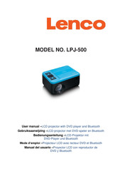 LENCO LPJ-500BU Bedienungsanleitung