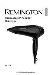 Remington Thermacare PRO 2200 D5710 Bedienungsanleitung