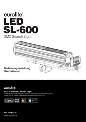 EuroLite LED SL-600 Bedienungsanleitung