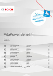 Bosch VitaPower MMB6174S Gebrauchsanleitung