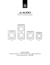 JL Audio FATHOM f110v2 Bedienungsanleitung