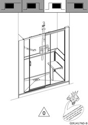 Kinedo GIR1417ND-B Montageanleitung