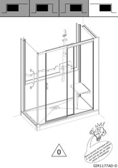 Kinedo GIR1177AD-D Montageanleitung