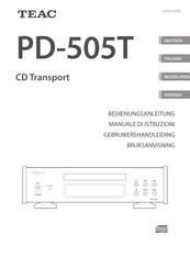Teac PD-505T Bedienungsanleitung