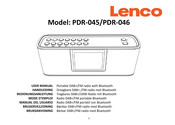 LENCO PDR-045BK Bedienungsanleitung
