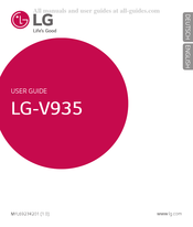 LG V935 Bedienungsanleitung