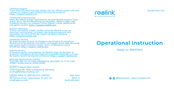 Reolink B5M11WA Bedienungsanleitung