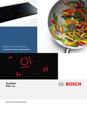 Bosch PXXD Serie Gebrauchsanleitung