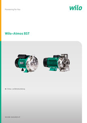 Wilo Atmos BST Einbau- Und Betriebsanleitung