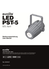 EuroLite LED PST-5 Bedienungsanleitung