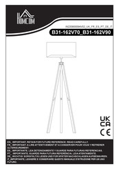 HOMCOM B31-162V90 Bedienungsanleitung