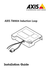 Axis Communications TI8904 Installationsanleitung