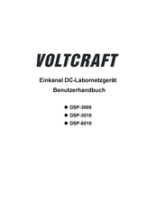 VOLTCRAFT DSP-6010 Benutzerhandbuch