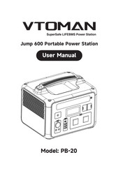 VTOMAN PB-20 Benutzerhandbuch