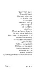 honor DUA-L22 Schnellstartanleitung