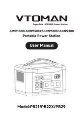 VTOMAN PB22X Benutzerhandbuch