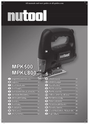 Nupower nutool MPKL800 Bedienungsanleitung