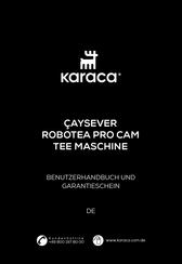 Karaca ROBOTEA PRO CAM Benutzerhandbuch Und Garantie