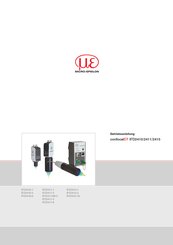 MICRO-EPSILON confocalDT IFD2411 Betriebsanleitung