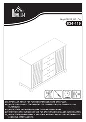 HOMCOM 834-119 Bedienungsanleitung