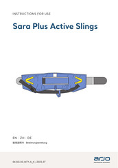 Arjo Sara Plus Active KKA5130M Bedienungsanleitung