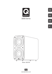 Q Acoustics Q3060S Bedienungsanleitung