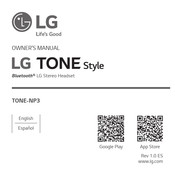 LG TONE Style Benutzerhandbuch