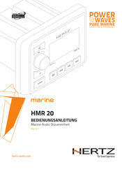 Hertz HMR 20 Bedienungsanleitung