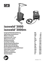 SFS isoweld 3000m Originalbetriebsanleitung