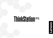 Lenovo ThinkStation P5 Bedienungsanleitung